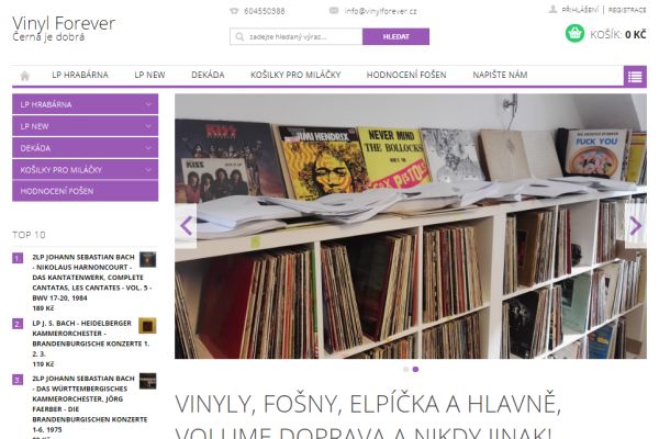 Helpdesk – Vinyl Forever e-shop